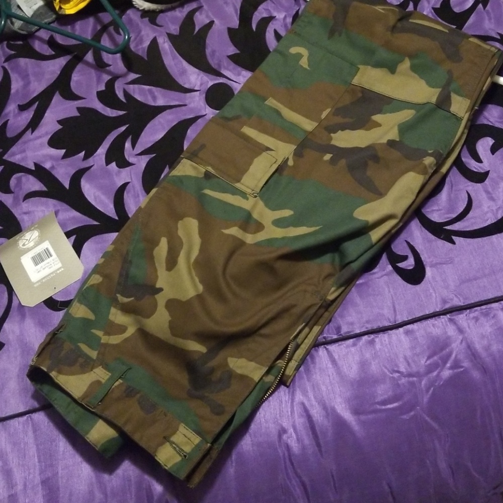 Army Camo Pants - Picture 2 of 2